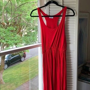 Tobi Red Maxi Dress | M